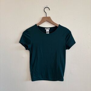 Classic Teal Short Sleeve Top | Women’s M